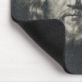 Das heilige Gesicht mit Dornen gekrönt Mousepad (Ecke)