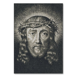 Das heilige Gesicht mit Dornen gekrönt Tischnummer