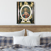 Das heilige Herz Christi, vom Boarding Scho Leinwanddruck (Insitu (Schlafzimmer))