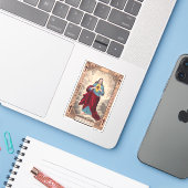 Das Heilige Herz Jesu Aufkleber (Laptop mit iPhone)