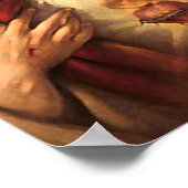 Das heilige Herz Jesu-Bekenntnisbildes. Poster (Ecke)