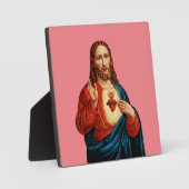 Das heilige Herz Jesu Fotoplatte (Vorderseite)