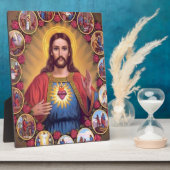 Das heilige Herz Jesu Fotoplatte (Seite)