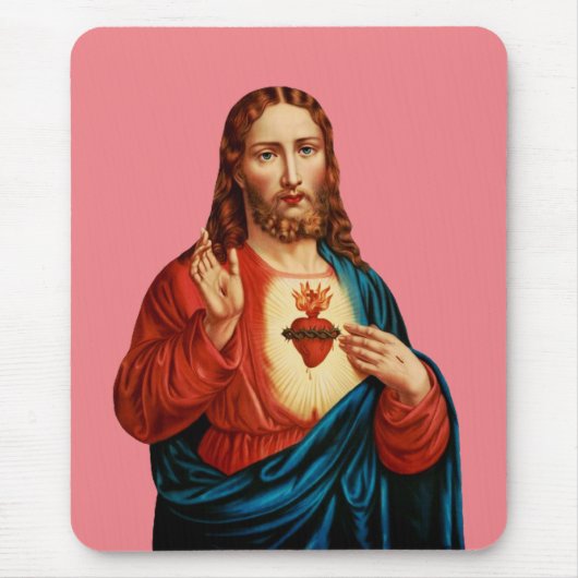 Das heilige Herz Jesu Mousepad (Vorne)