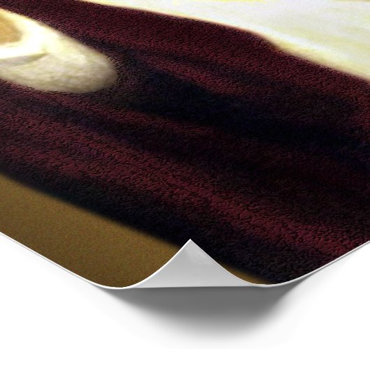 Das heilige Herz Jesu Poster (Ecke)