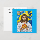 Das Heilige Herz Jesu Save The Date (Vorne/Hinten)