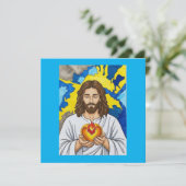 Das Heilige Herz Jesu Save The Date (Stehend Vorderseite)