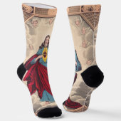 Das Heilige Herz Jesu Socken (Gewinkelt)