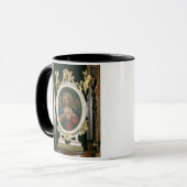 Das heilige Herz von Christus, vom Boarding Scho Tasse (Vorderseite Links)