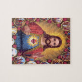 Das heilige Herz von Jesus Puzzle (Horizontal)