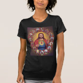 Das heilige Herz von Jesus T-Shirt (Vorderseite)