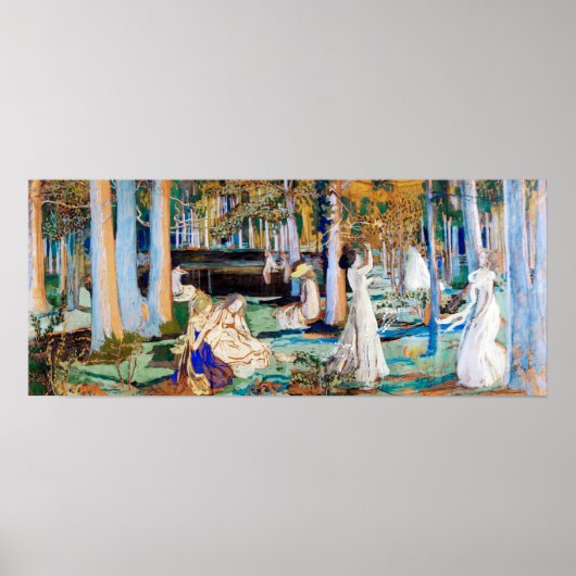 Das heilige Holz, Maurice Denis Poster (Vorne)