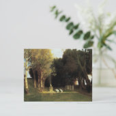 Das heilige Holz von Arnold Bocklin, Vintage Kunst (Stehend Vorderseite)