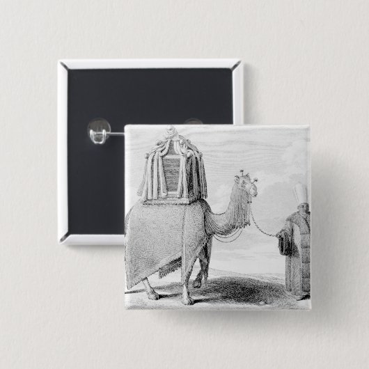 Das heilige Kamel Button (Vorne & Hinten)