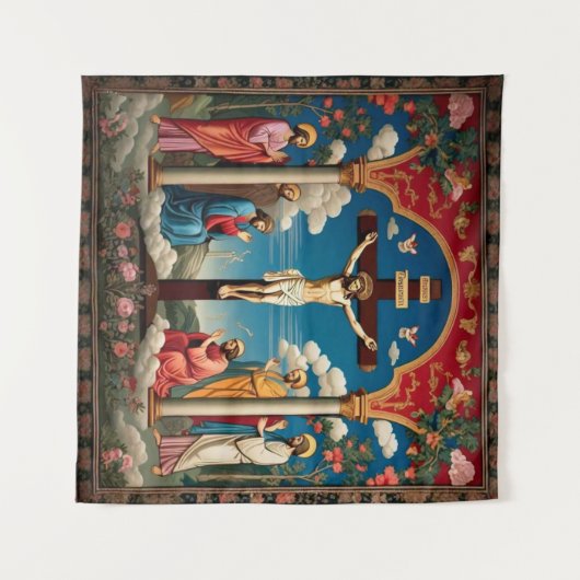 Das Heilige Opfer Wandteppich (Vorderseite (Horizontal))