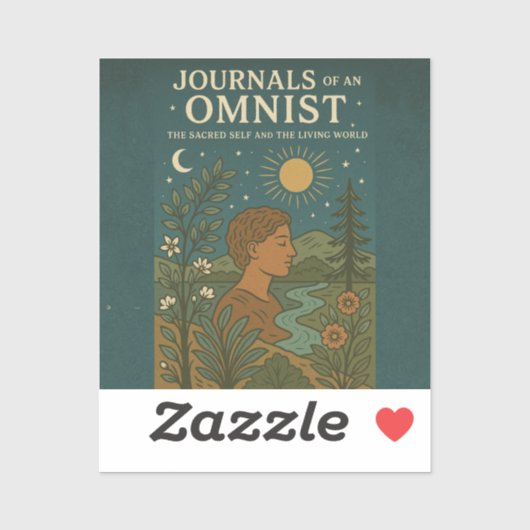 Das heilige Selbst und die lebendige Welt Aufkleber (Blatt)