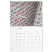 Das Heilige Wort: Christliche Schrift Personalisie Kalender (Feb 2026)