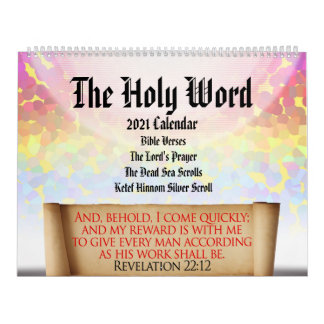 Das Heilige Wort: Christliche Schrift Personalisie Kalender