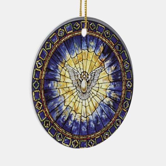 Das Heiliger Geist Keramik Ornament (Rechts)