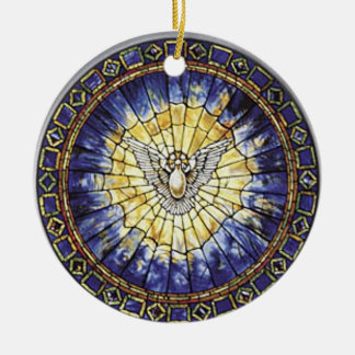 Das Heiliger Geist Keramik Ornament