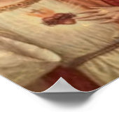 Das heiligste Herz des heiligen Jesus und der heil Poster (Ecke)