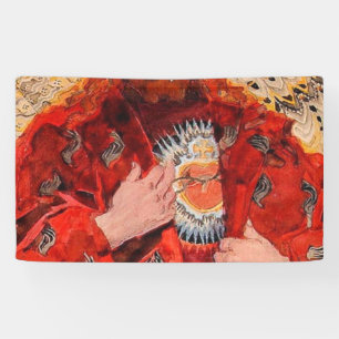 Das Heiligste Herz Jesu 1911 - Jozef Mehoffer Banner