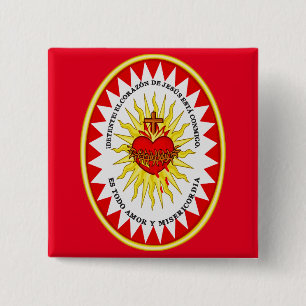 Das heiligste Herz Jesu Button