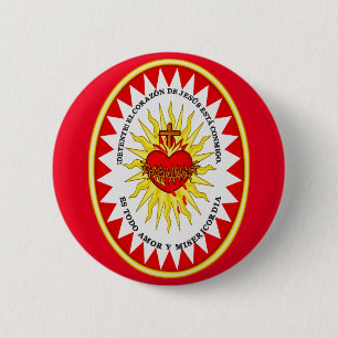 Das heiligste Herz Jesu Button