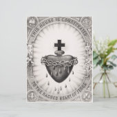 Das heiligste Herz Jesu Christi (Stehend Vorderseite)