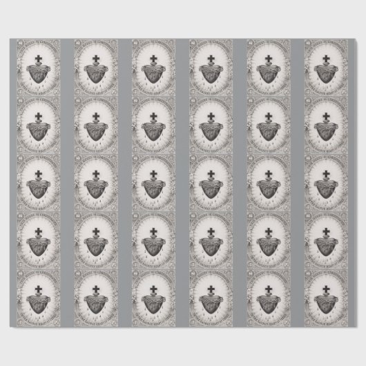 Das heiligste Herz Jesu Christi Geschenkpapier (Flach)