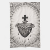 Das heiligste Herz Jesu Christi Geschirrtuch (Vertikal)