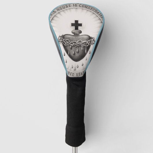 Das heiligste Herz Jesu Christi Golf Headcover (Vorderseite)