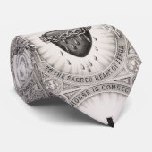 Das heiligste Herz Jesu Christi Krawatte (Gerollt)