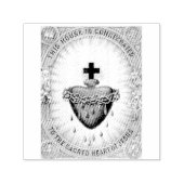 Das heiligste Herz Jesu Christi Permastempel (Design)