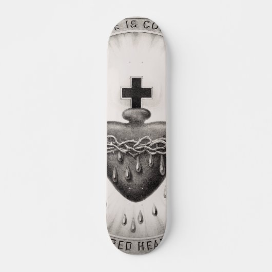 Das heiligste Herz Jesu Christi Skateboard (Vorne)