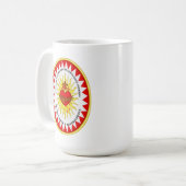 Das heiligste Herz Jesu Kaffeetasse (Vorderseite Links)