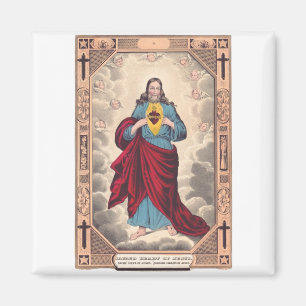 Das Heiligste Herz Jesu Magnet