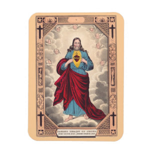 Das Heiligste Herz Jesu Magnet