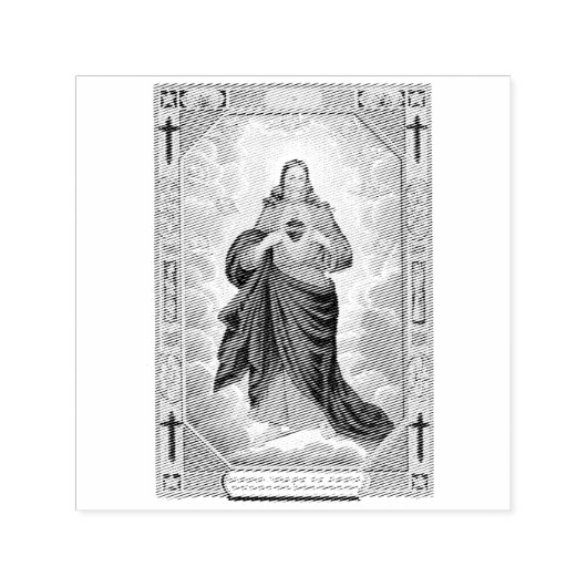 Das Heiligste Herz Jesu Permastempel (Design)