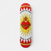 Das heiligste Herz Jesu Skateboard (Vorne)