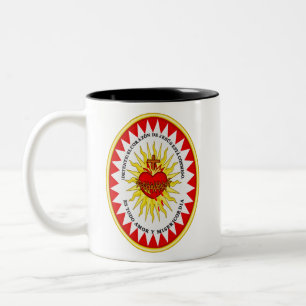 Das Heiligste Herz Jesu Zweifarbige Tasse