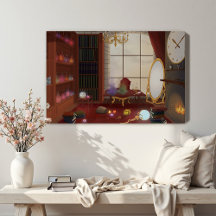 Das Heiligtum des Magiers - verzauberte Bibliothek