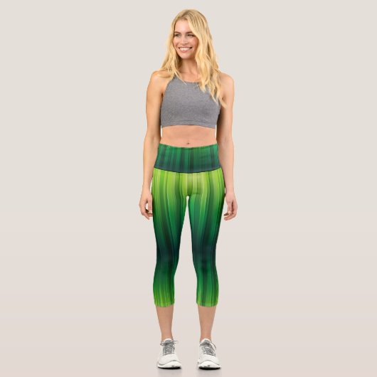 Das Heiligtum des Smaragdwalds Capri Leggings (Vorderseite)