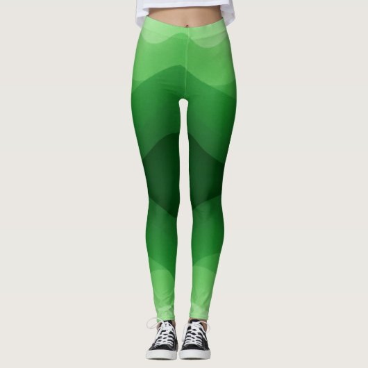 Das Heiligtum des Smaragdwalds Leggings (Vorderseite)