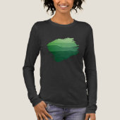 Das Heiligtum des Smaragdwalds Tri-Blend Shirt (Vorderseite)