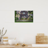 Das Heiligtum unserer traurigen Mutter Grotto View Poster (Küche)