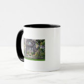 Das Heiligtum unserer traurigen Mutter Grotto View Tasse (Vorderseite Links)