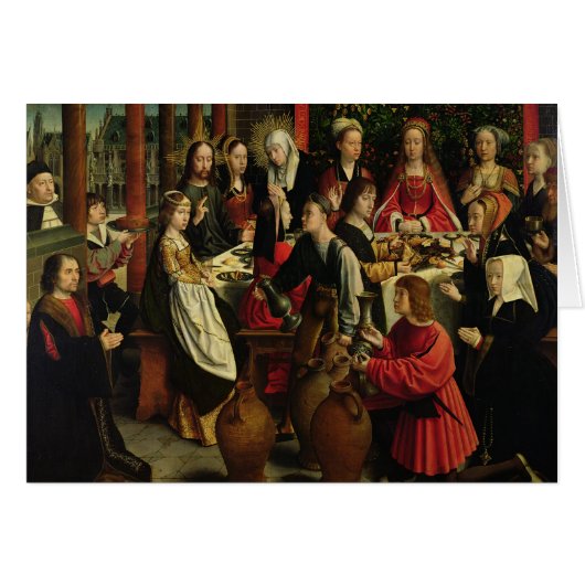 Das Heirat-Fest bei Cana, c.1500-03 (Vorderseite (Horizontal))