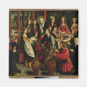 Das Heirat-Fest bei Cana, c.1500-03 Magnet