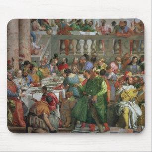 Das Heirat-Fest bei Cana, Detail des Festlich Mousepad